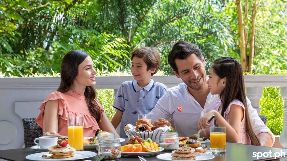 Marriott Hotel staycation breakfast